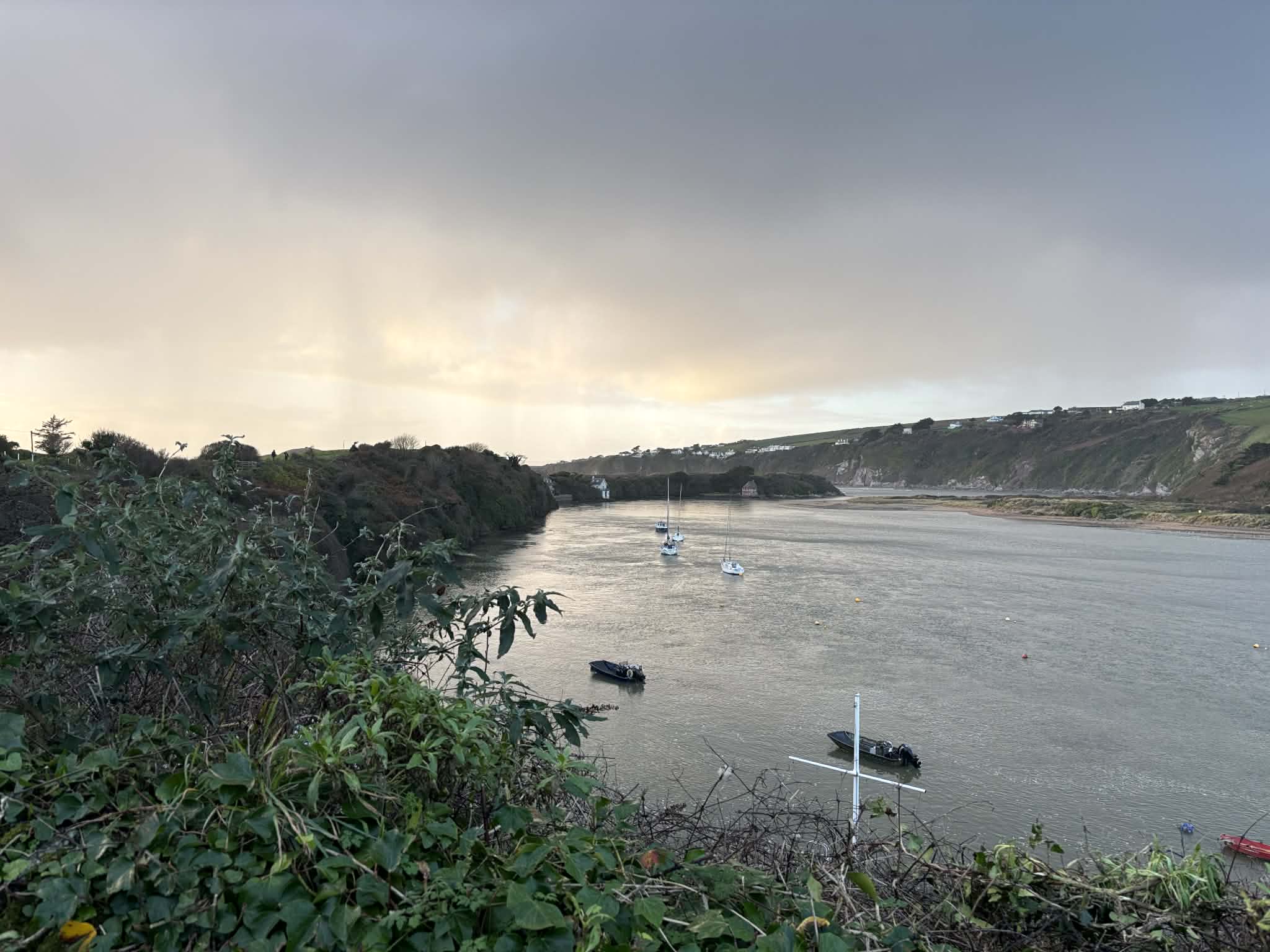 River Avon winding through the South Hams