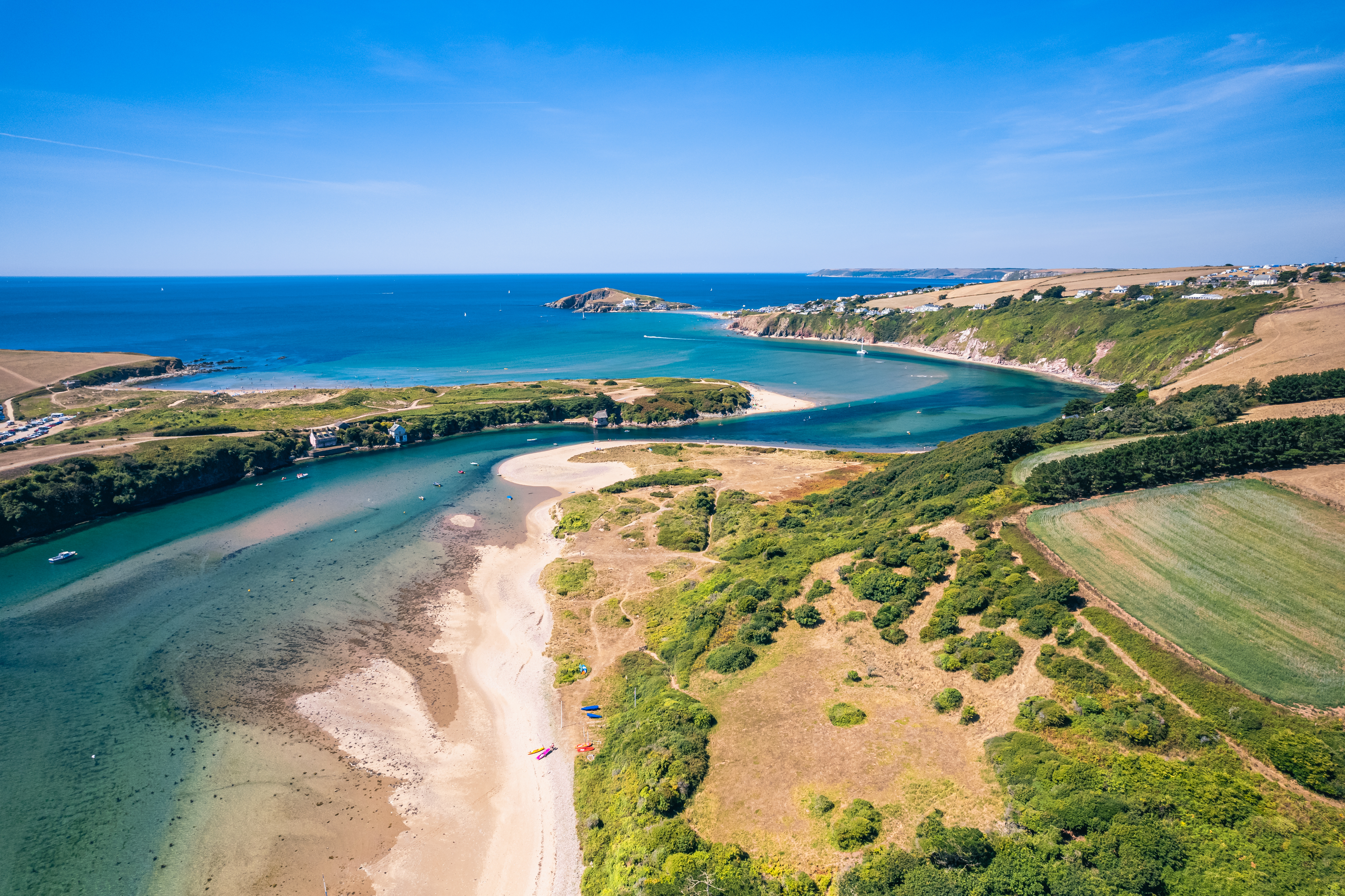 River Avon estuary at Bantham